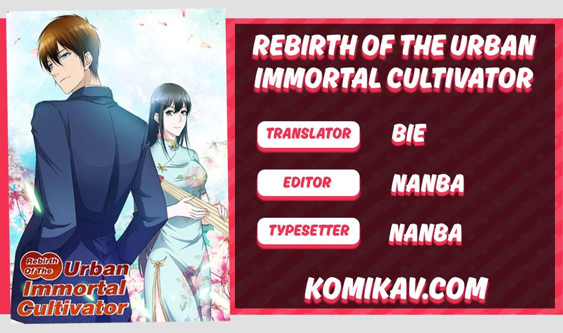 Rebirth of the Urban Immortal Cultivator Chapter 73