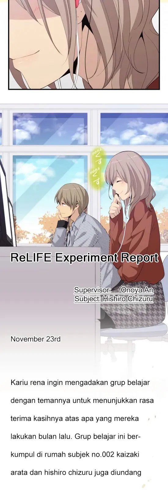 ReLIFE Chapter 183