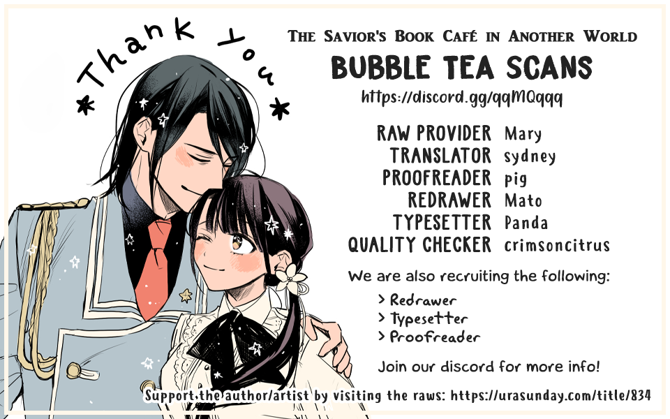 The Savior’s Book Café in Another World Chapter 8