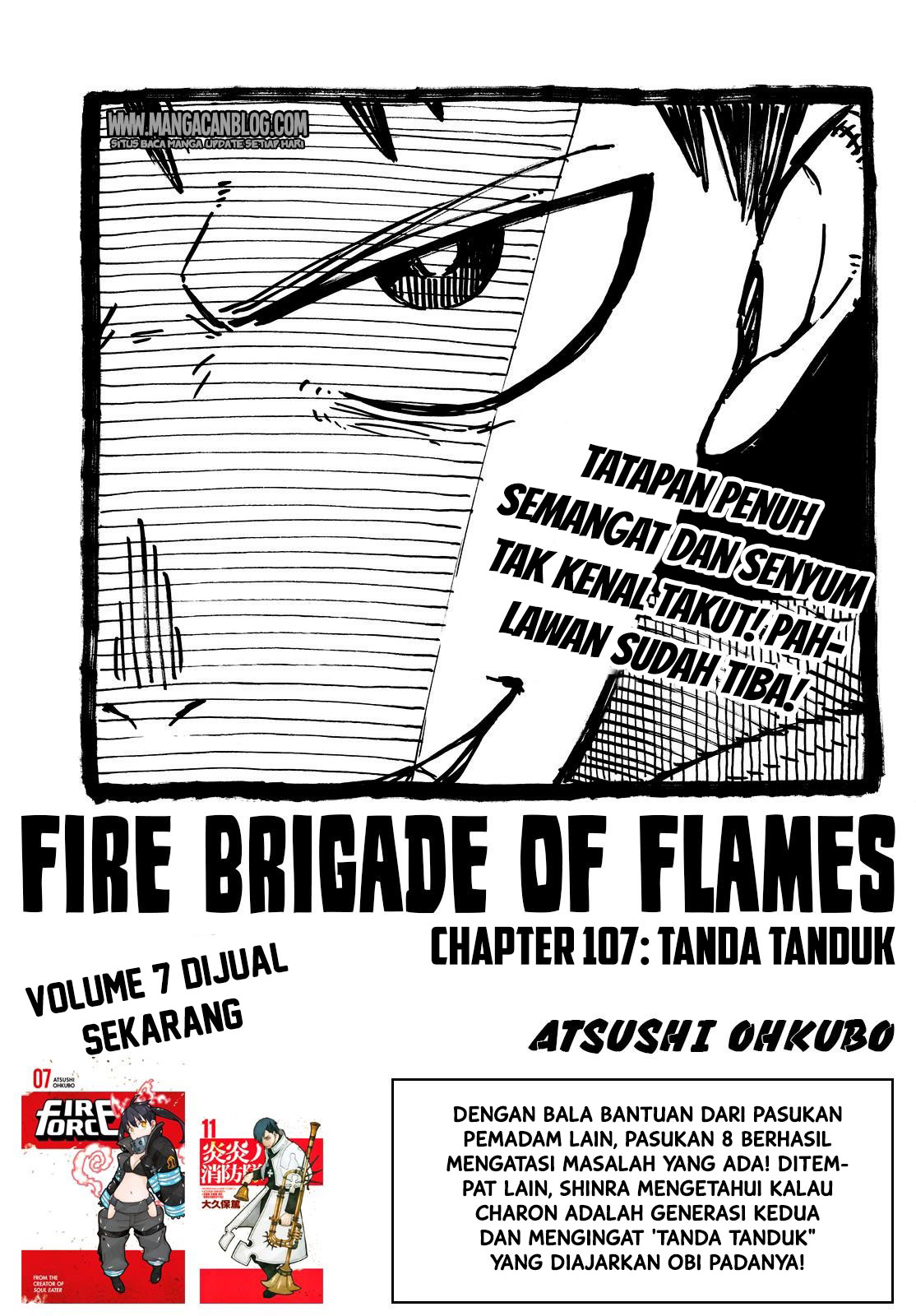 Fire Brigade of Flames Chapter 107