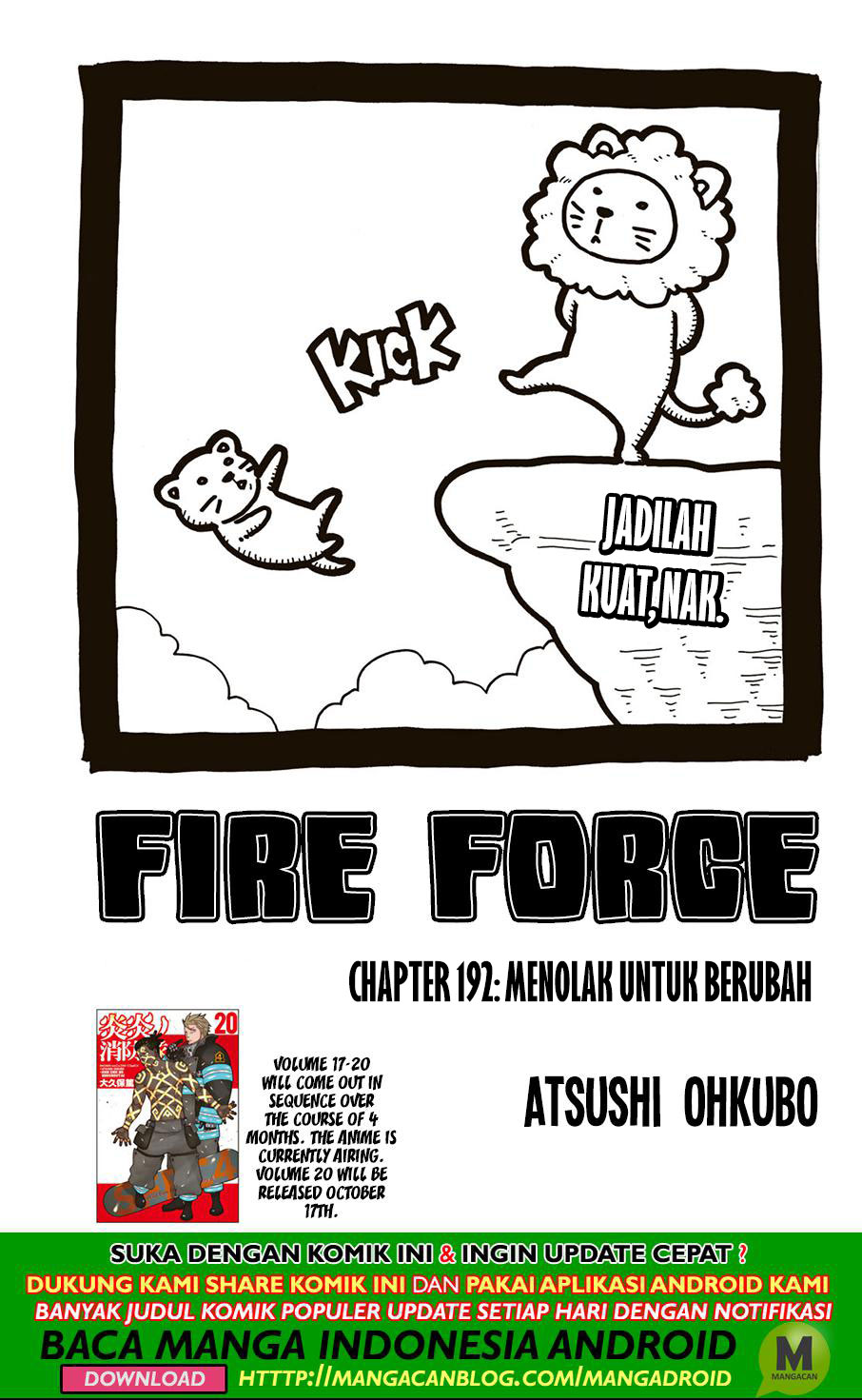 Fire Brigade of Flames Chapter 192