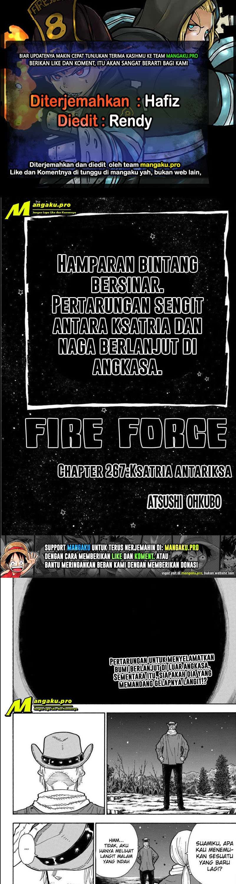 Fire Brigade of Flames Chapter 267