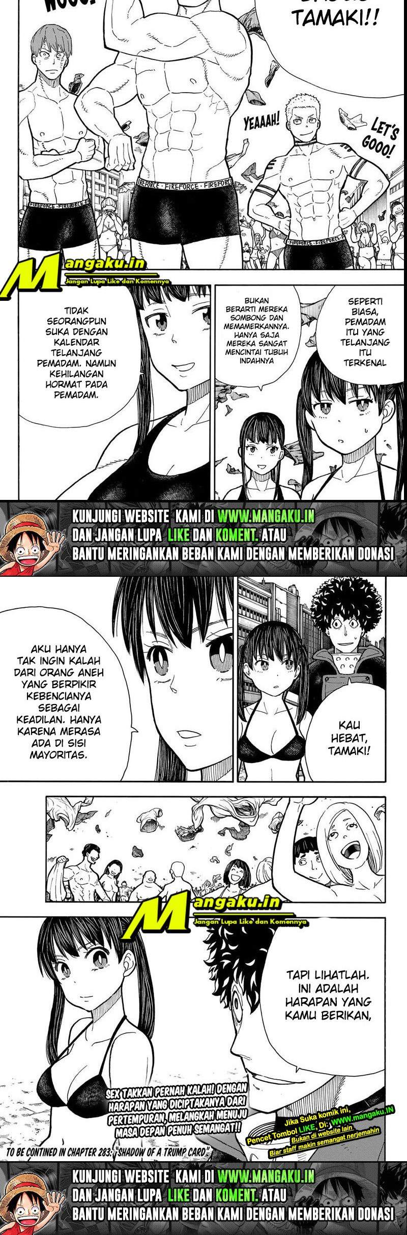 Fire Brigade of Flames Chapter 282