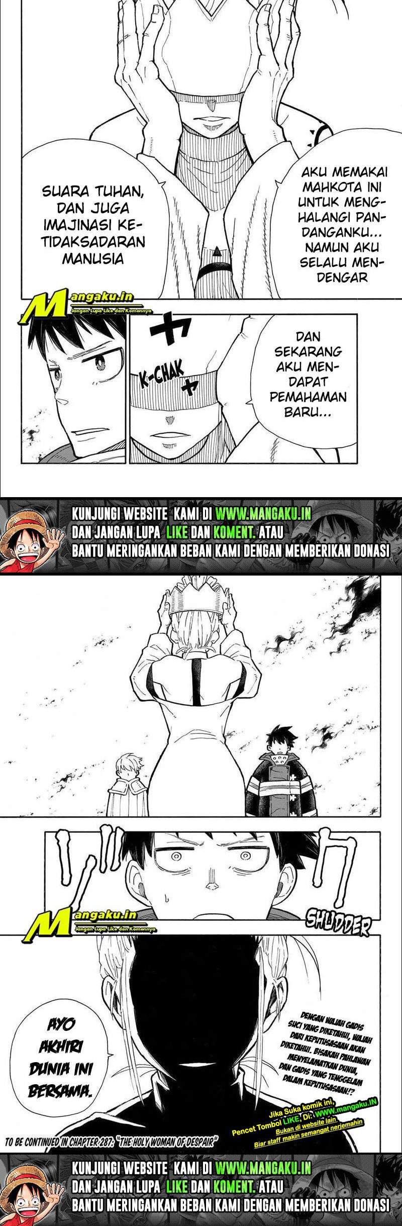 Fire Brigade of Flames Chapter 286