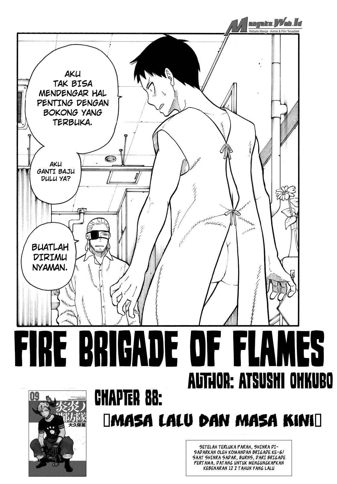 Fire Brigade of Flames Chapter 88