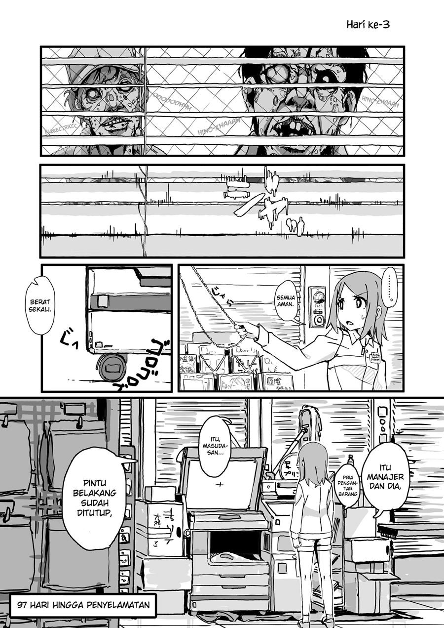 Convenience Store of the Dead ~The Convenience Store Clerk Will Get Rescued in 100 Days~ Chapter 3