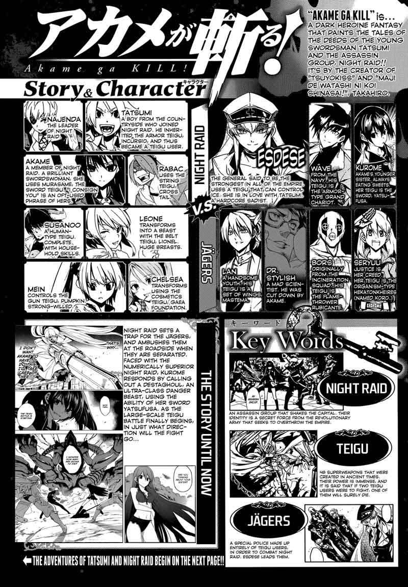 Akame ga KILL! Chapter 30