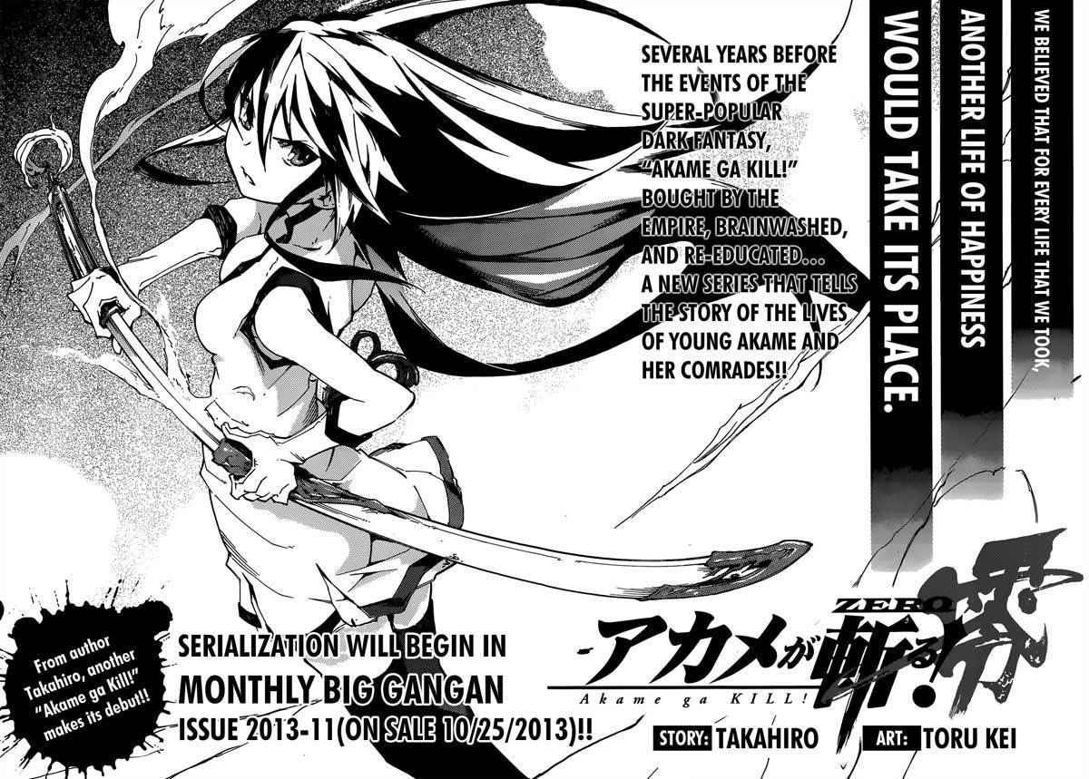 Akame ga KILL! Chapter 40