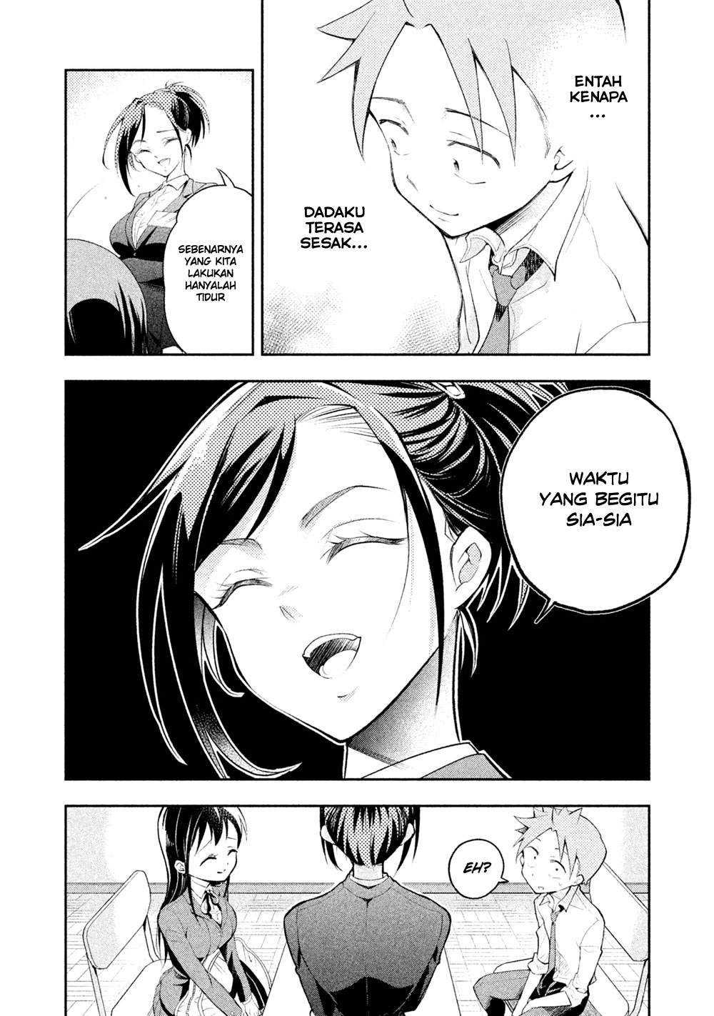 Saeki-san wa Nemutteru Chapter 13