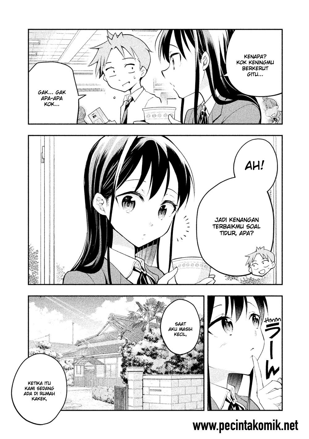 Saeki-san wa Nemutteru Chapter 14