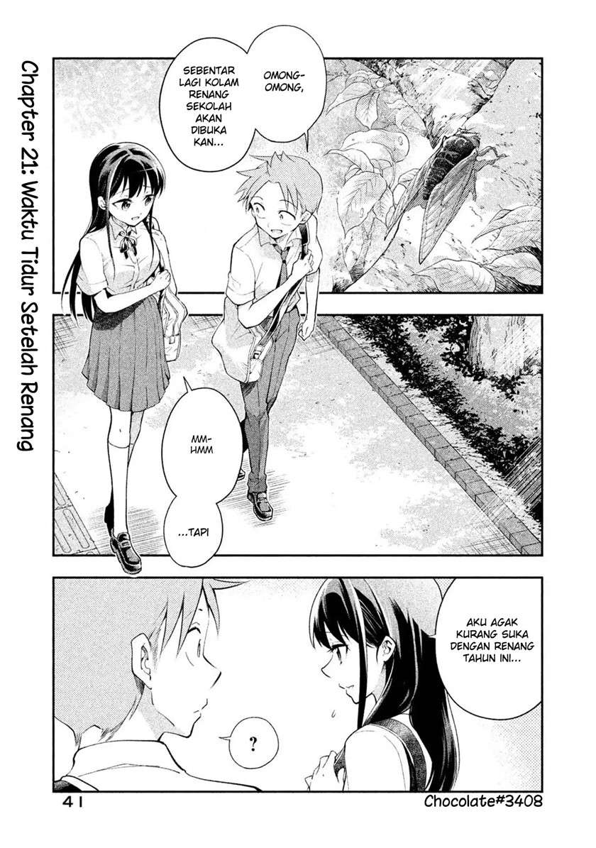 Saeki-san wa Nemutteru Chapter 21