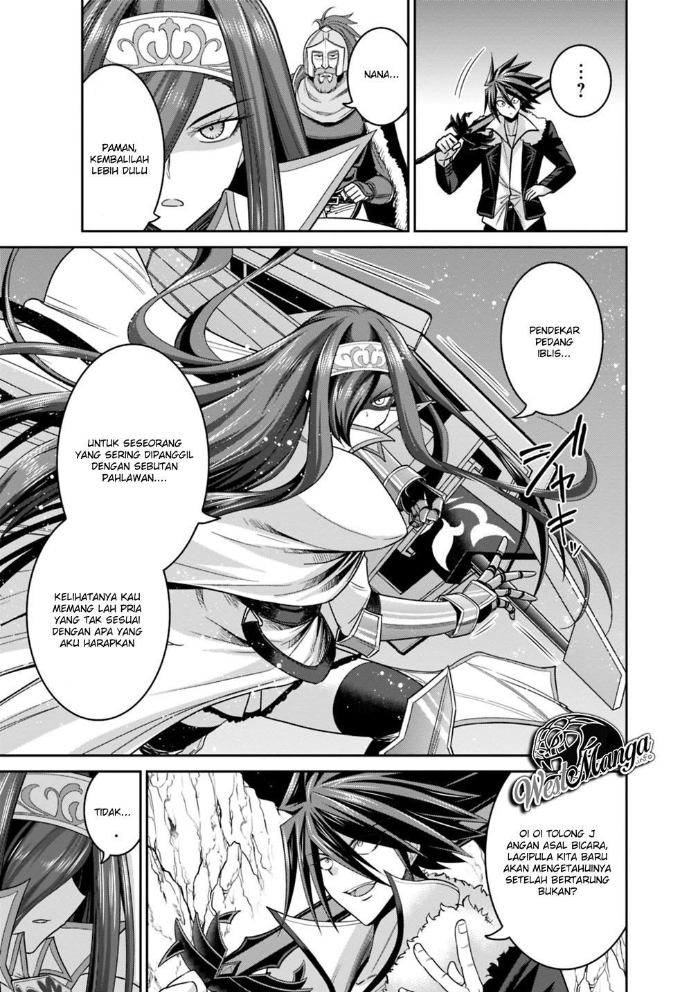 Kujibiki Tokushou Musou Harem-ken Chapter 14.1