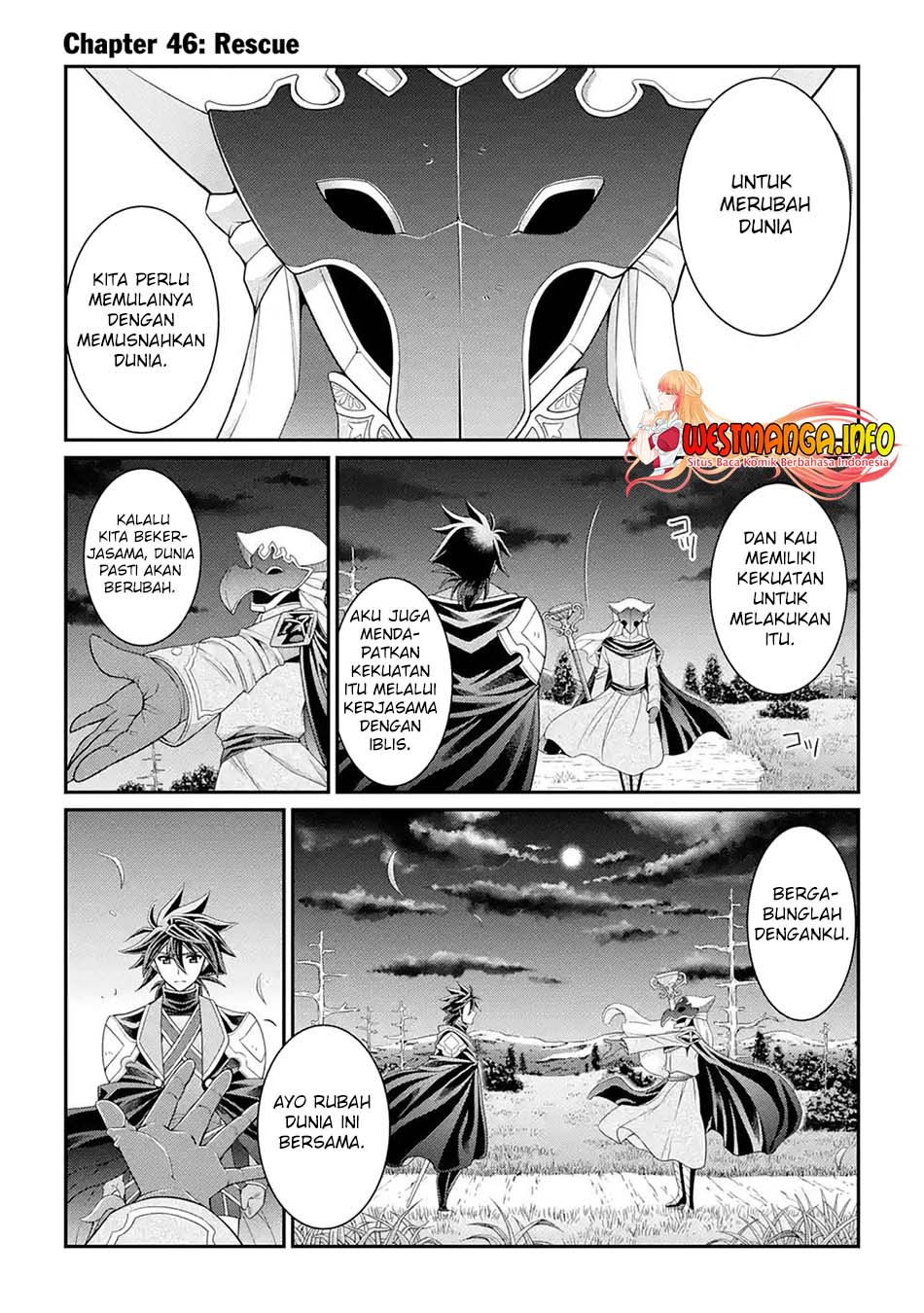 Shikkoku Tsukai no Saikyo Yusha Nakama Zen’in ni Uragira Retanode Saikyo no Mamono Chapter 46