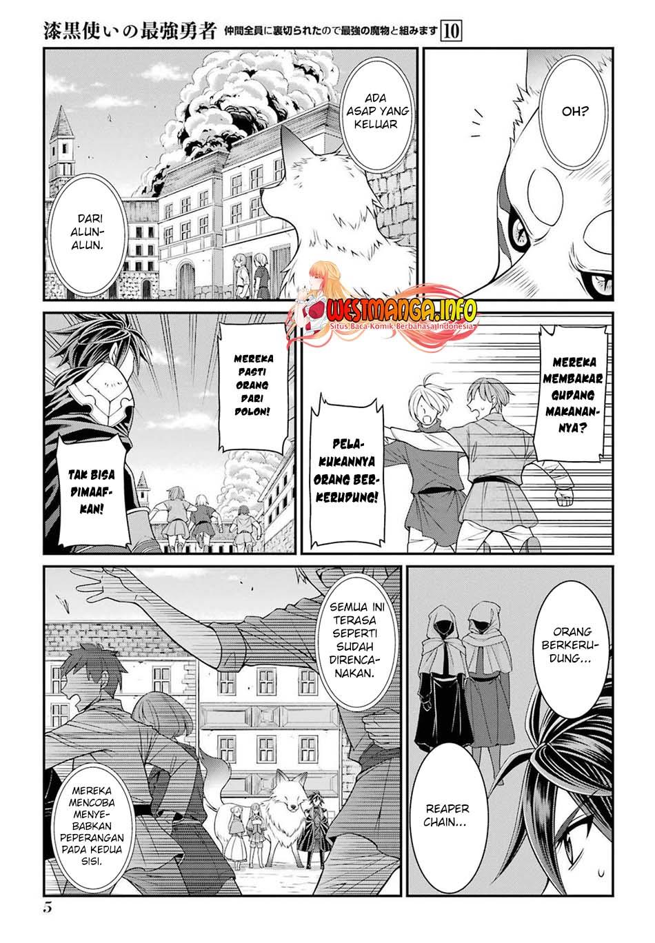 Shikkoku Tsukai no Saikyo Yusha Nakama Zen’in ni Uragira Retanode Saikyo no Mamono Chapter 50