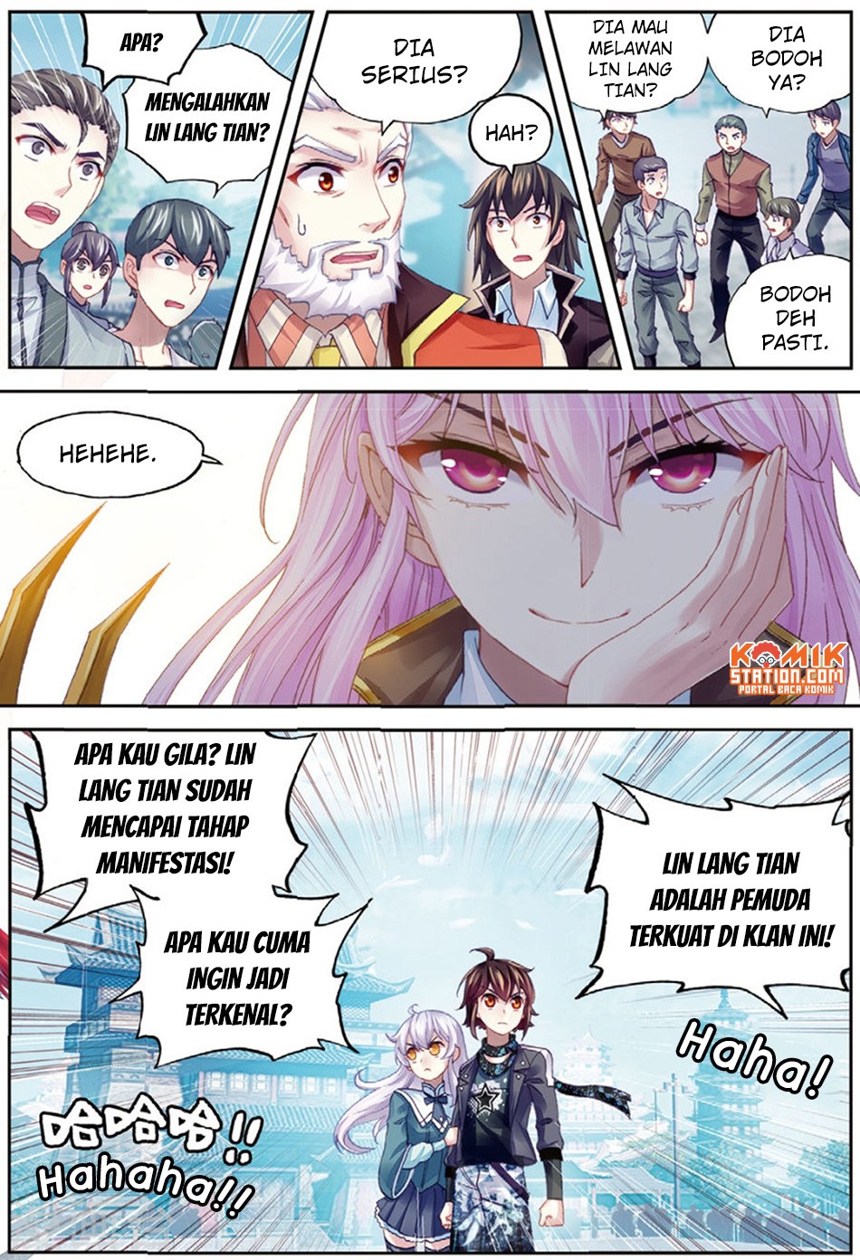 Wu Dong Qian Kun Chapter 84