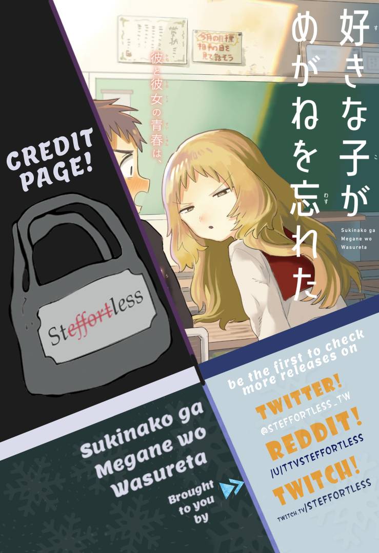 Sukinako ga Megane wo Wasureta Chapter 20