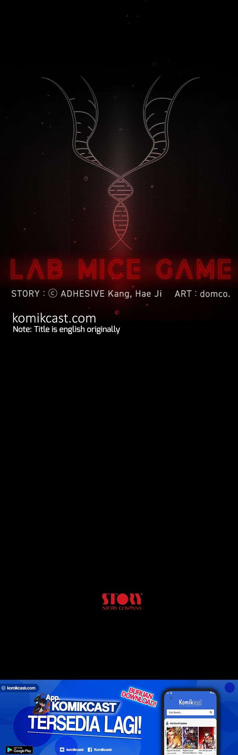 Lab Mice Game Chapter 1