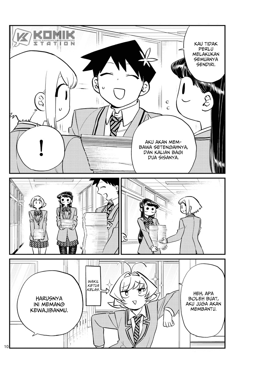 Komi-san wa Komyushou Desu. Chapter 122