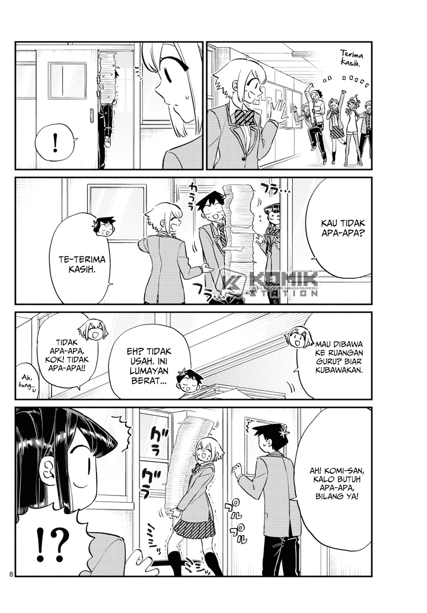 Komi-san wa Komyushou Desu. Chapter 122