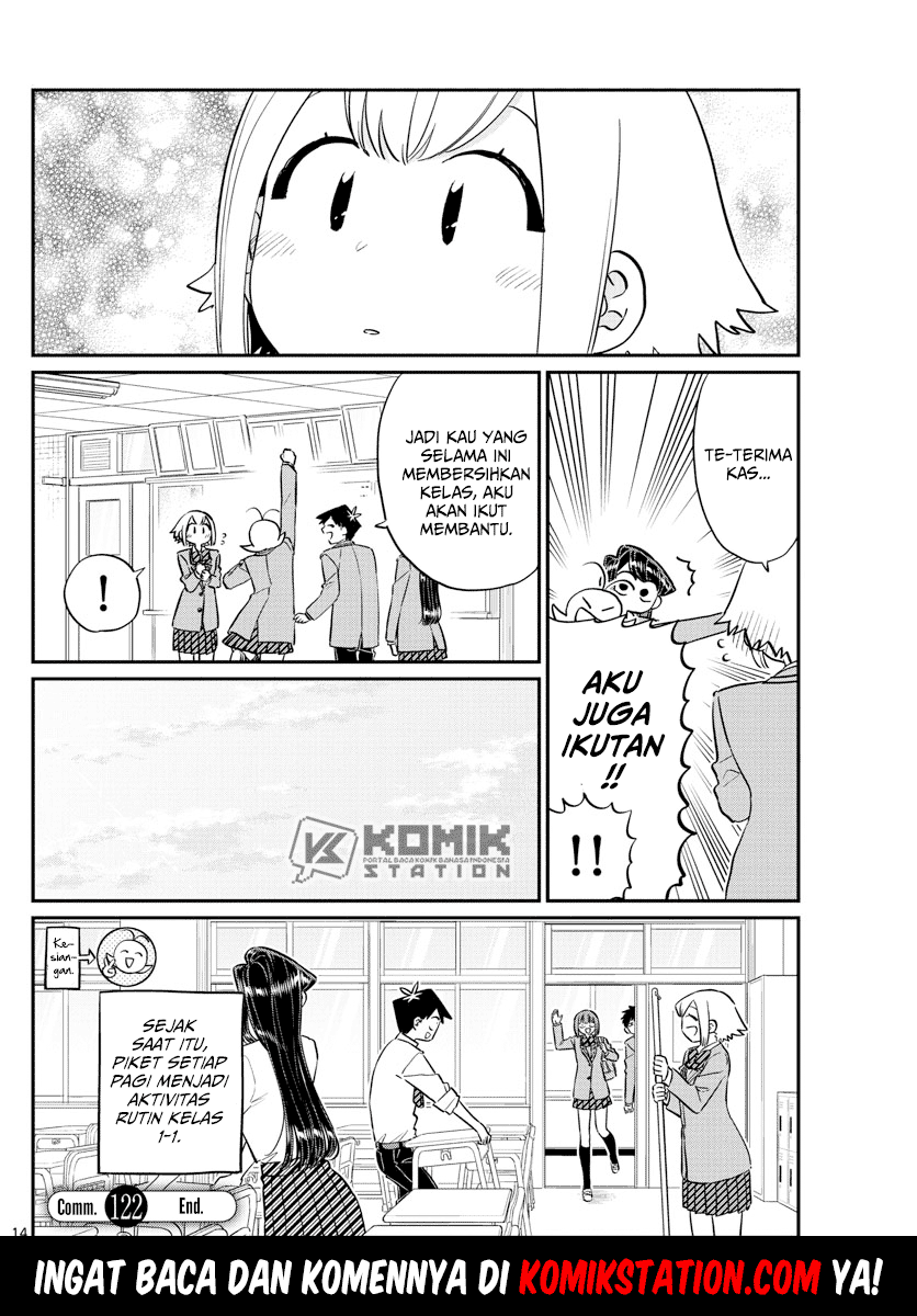 Komi-san wa Komyushou Desu. Chapter 122