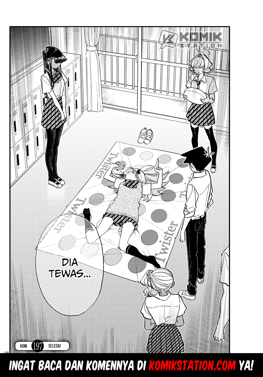 Komi-san wa Komyushou Desu. Chapter 197