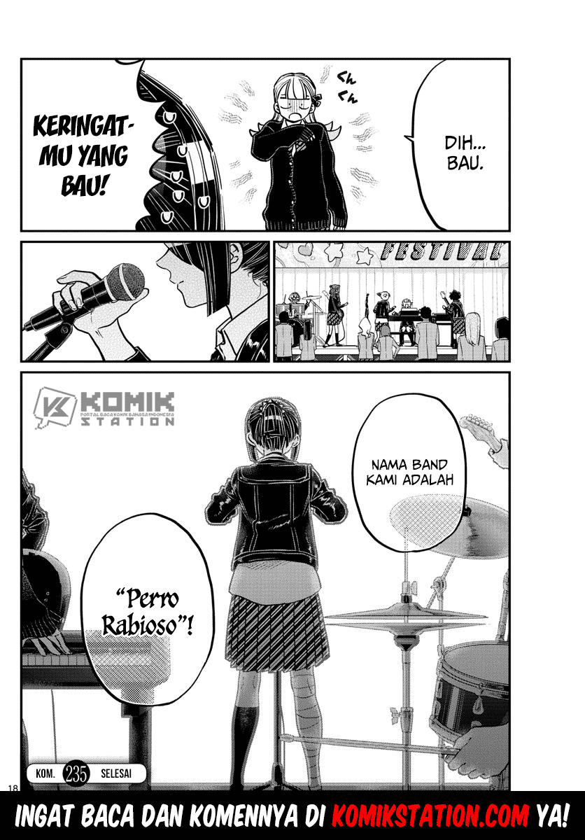 Komi-san wa Komyushou Desu. Chapter 235