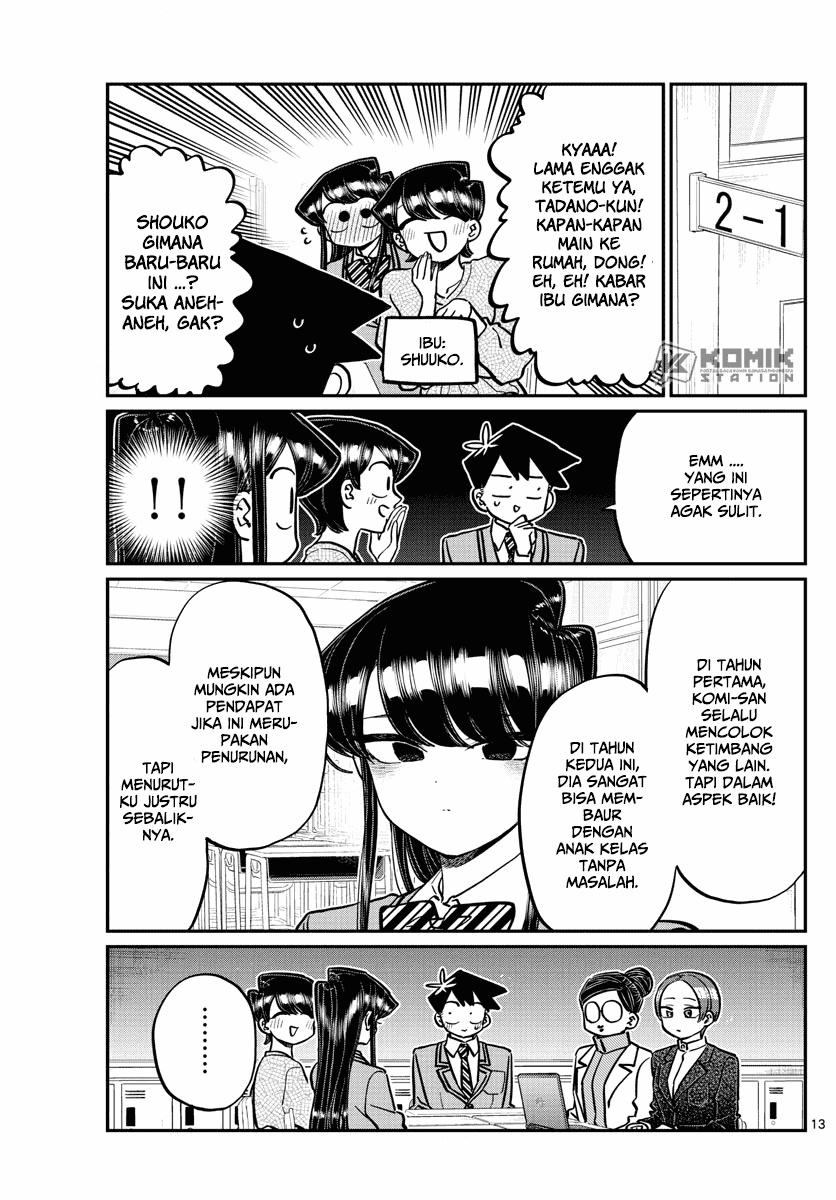 Komi-san wa Komyushou Desu. Chapter 256