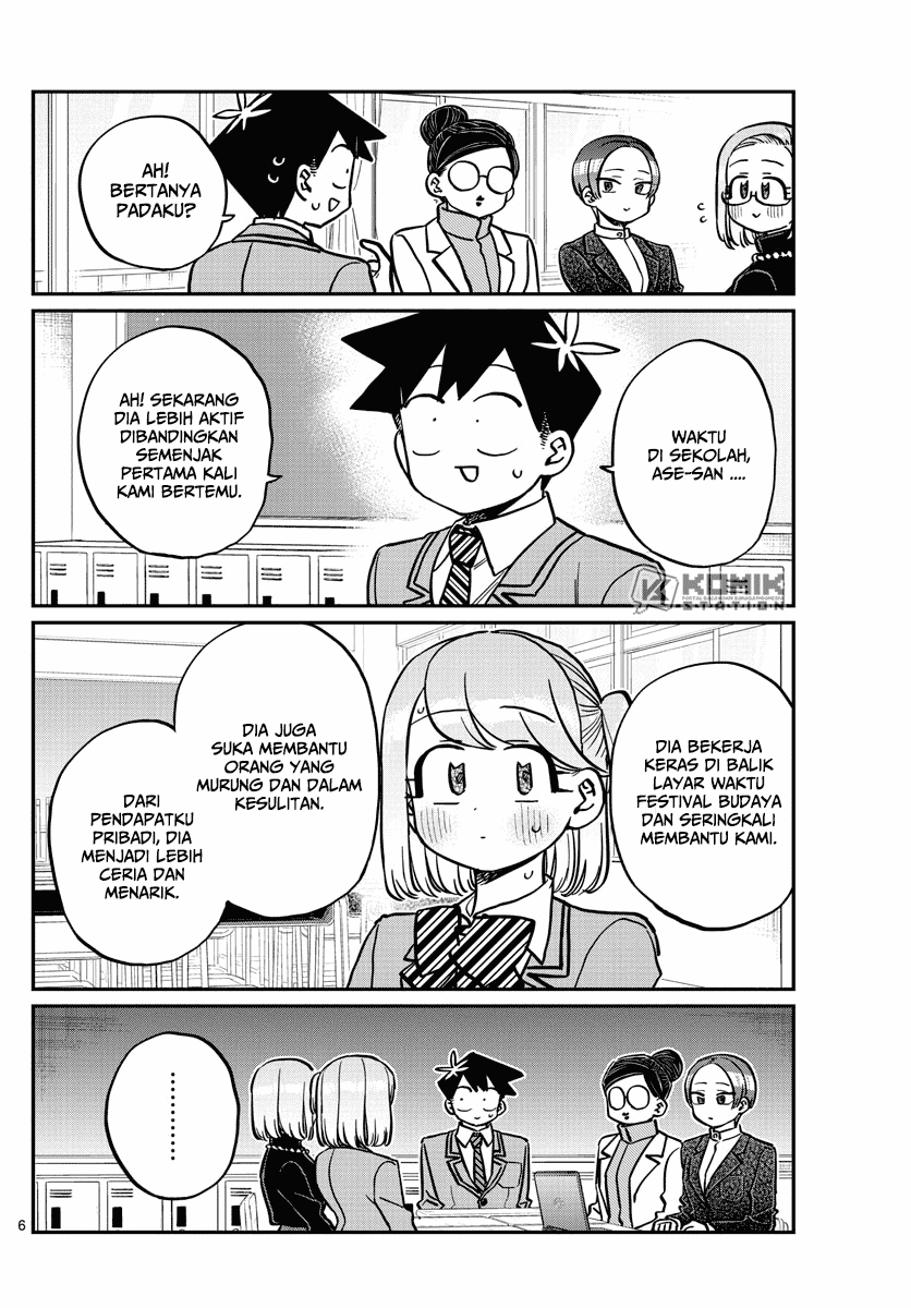 Komi-san wa Komyushou Desu. Chapter 256