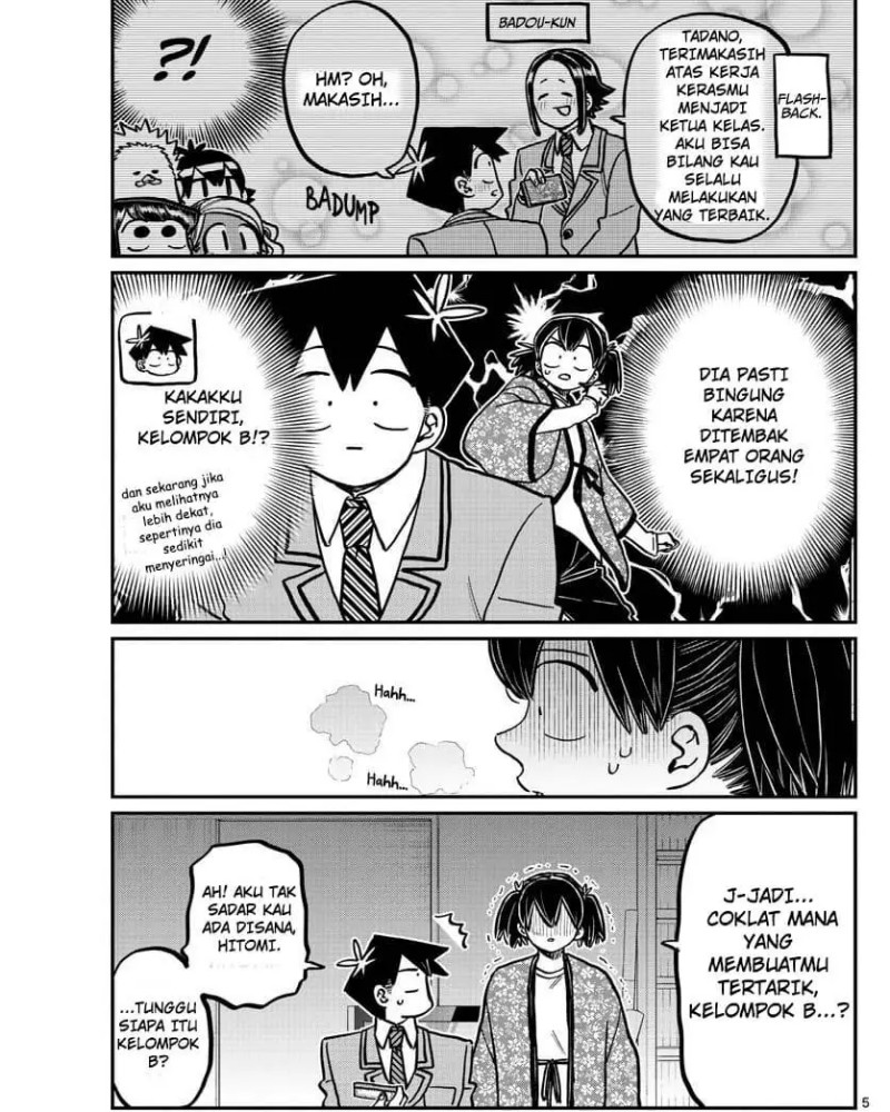 Komi-san wa Komyushou Desu. Chapter 307