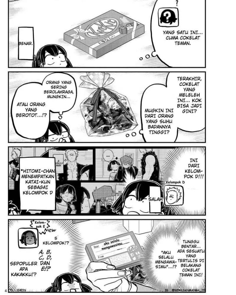 Komi-san wa Komyushou Desu. Chapter 307