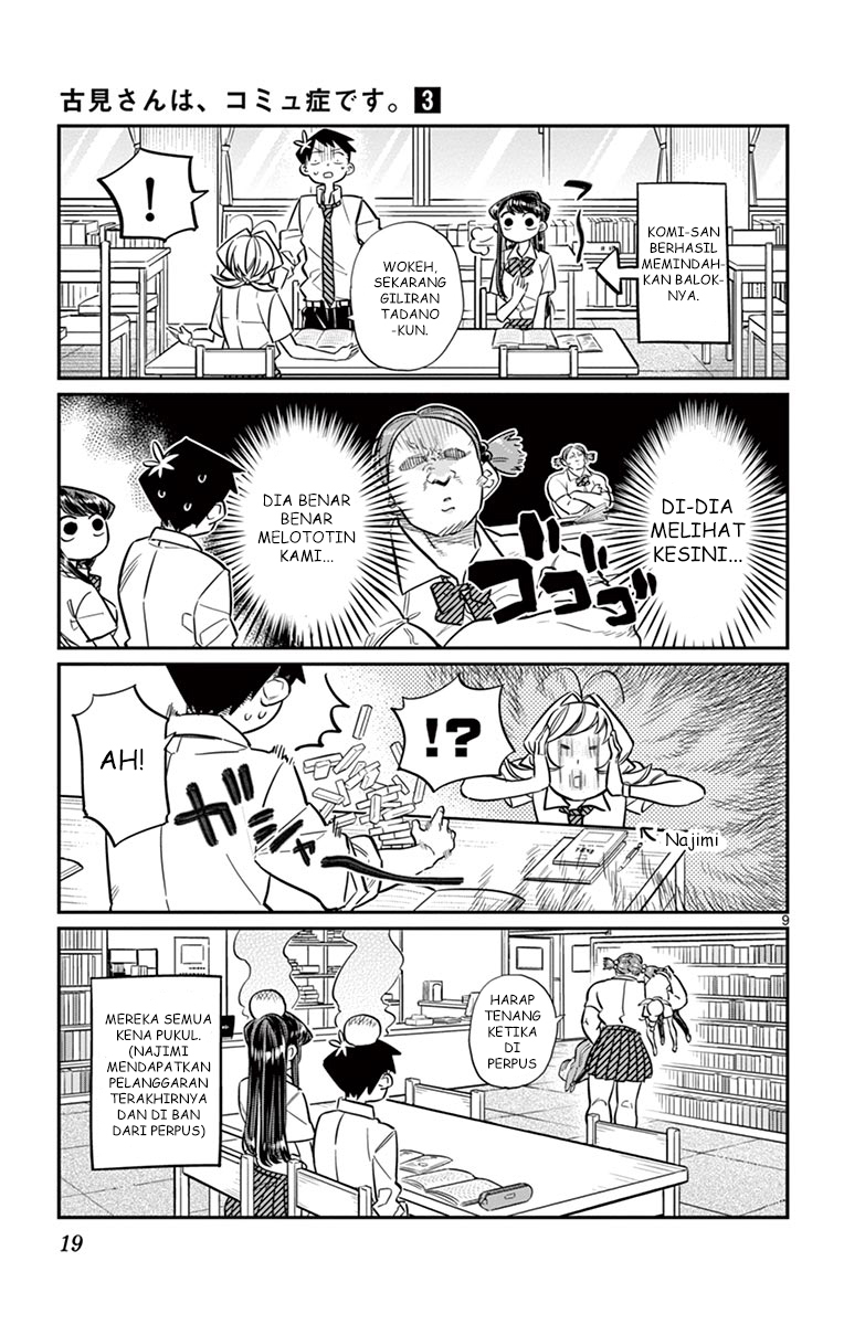 Komi-san wa Komyushou Desu. Chapter 36