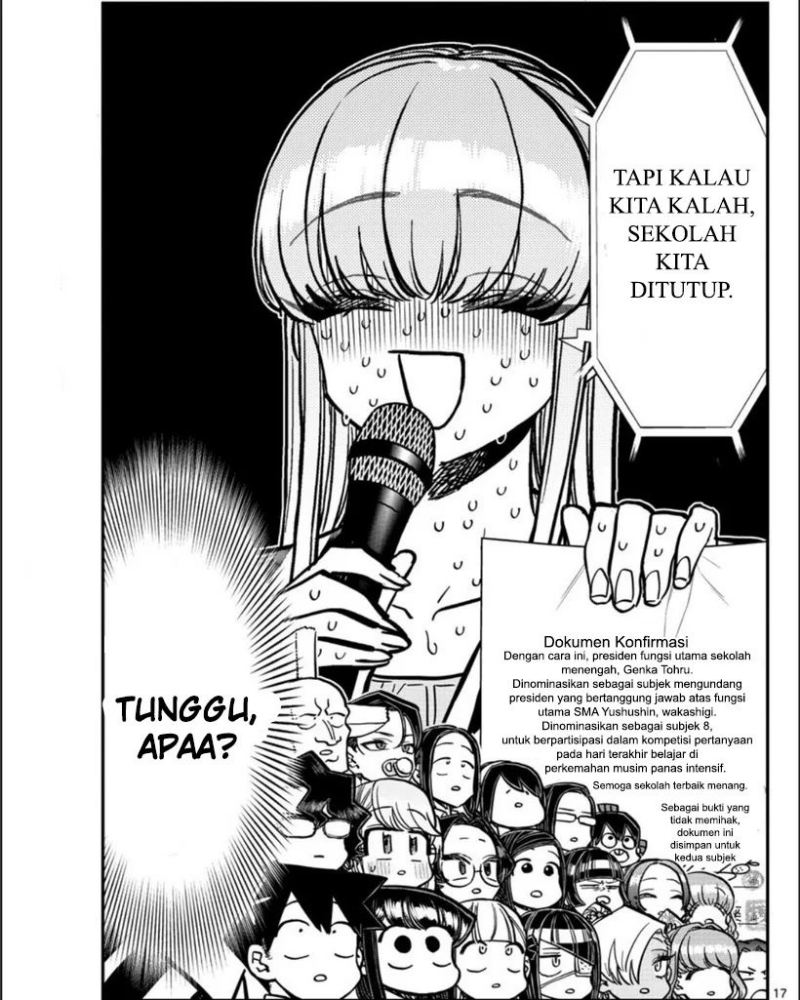 Komi-san wa Komyushou Desu. Chapter 376