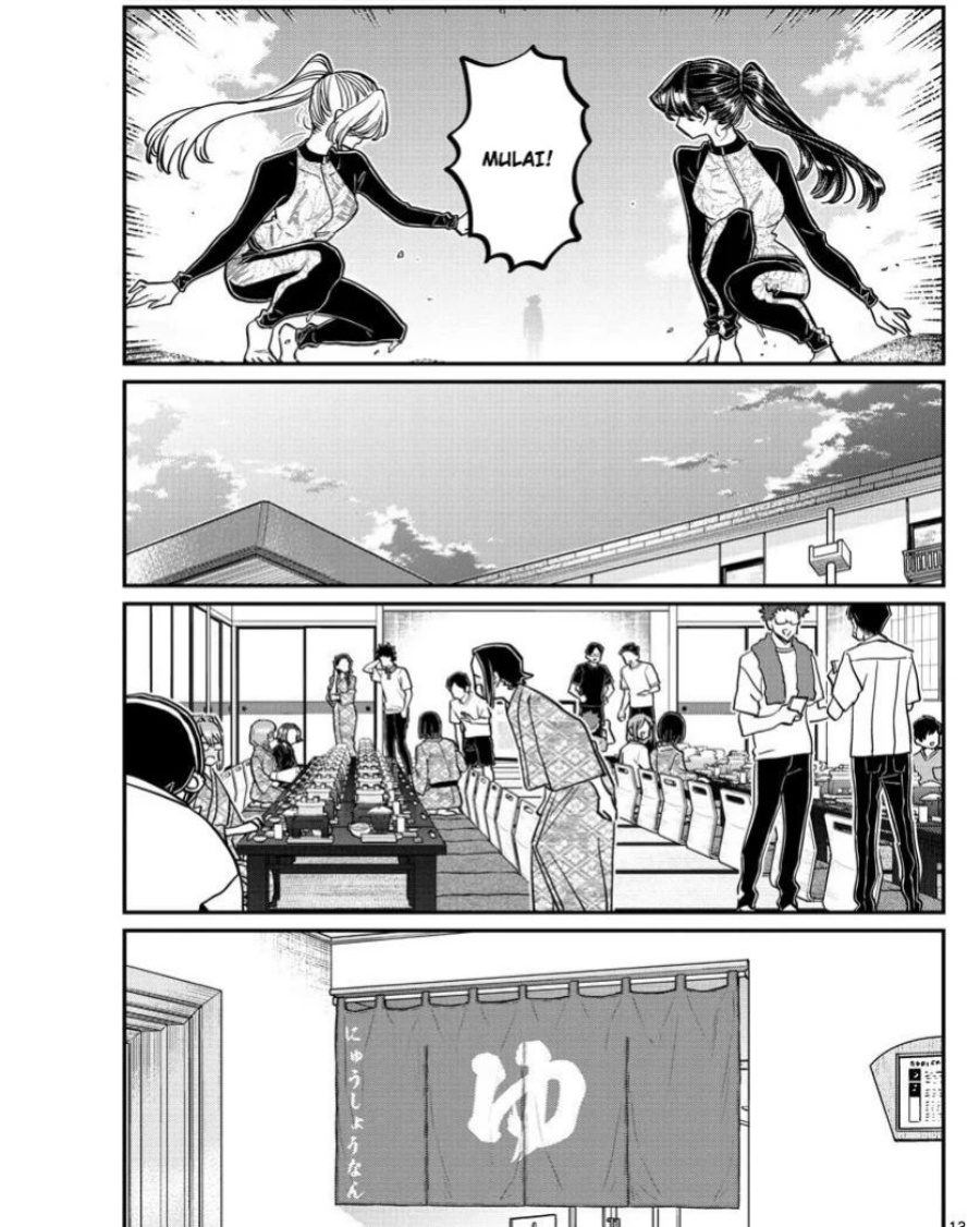 Komi-san wa Komyushou Desu. Chapter 381