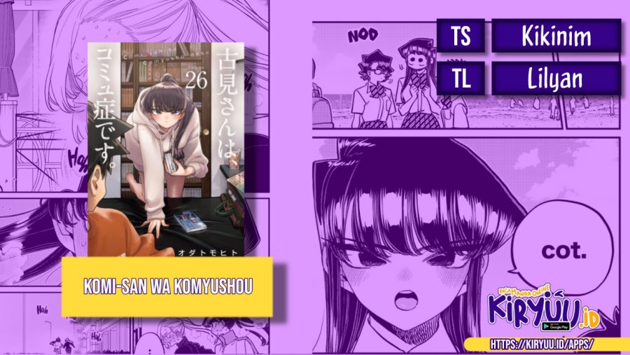 Komi-san wa Komyushou Desu. Chapter 419