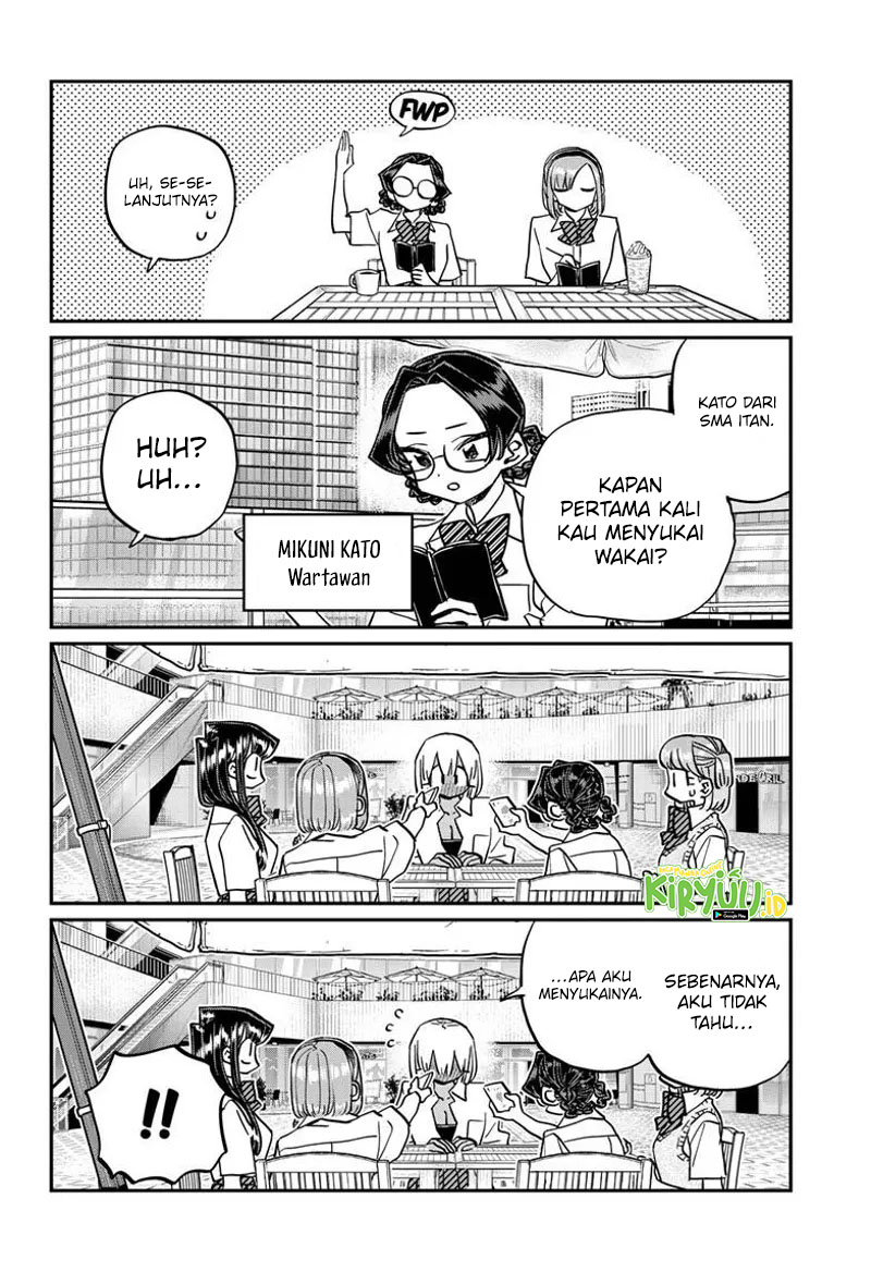 Komi-san wa Komyushou Desu. Chapter 444