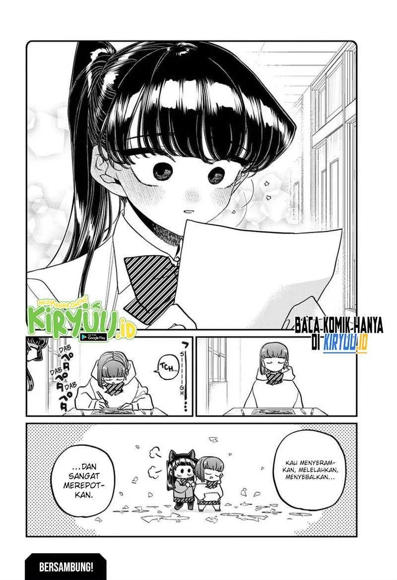 Komi-san wa Komyushou Desu. Chapter 452