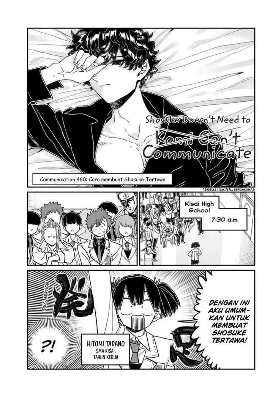 Komi-san wa Komyushou Desu. Chapter 460