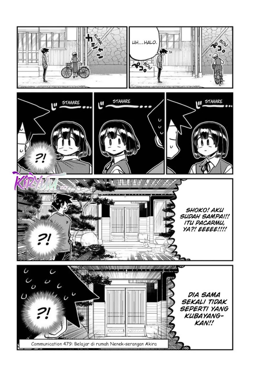 Komi-san wa Komyushou Desu. Chapter 479