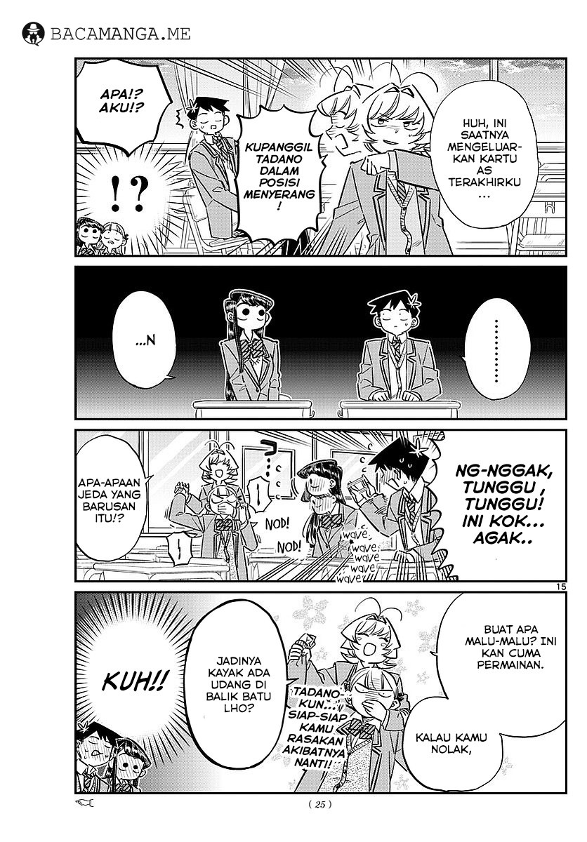 Komi-san wa Komyushou Desu. Chapter 83