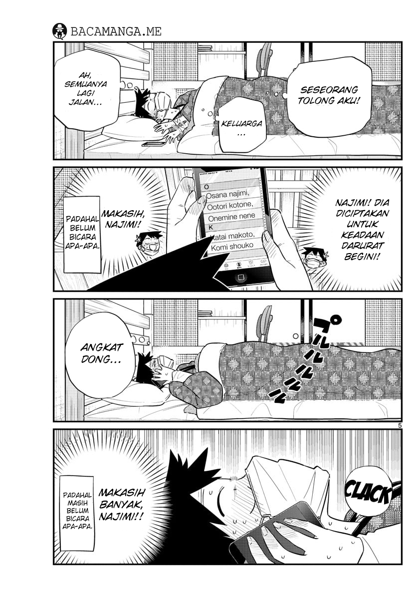 Komi-san wa Komyushou Desu. Chapter 99