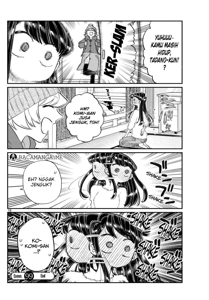 Komi-san wa Komyushou Desu. Chapter 99