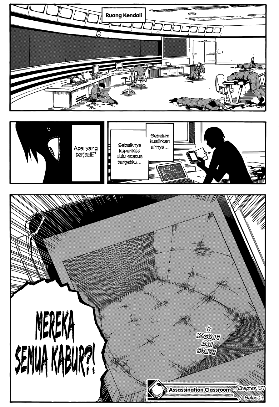 Ansatsu Kyoushitsu Chapter 107