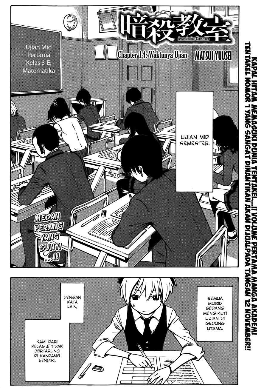 Ansatsu Kyoushitsu Chapter 14