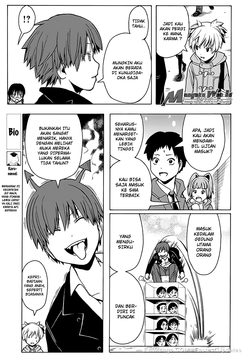 Ansatsu Kyoushitsu Chapter 155