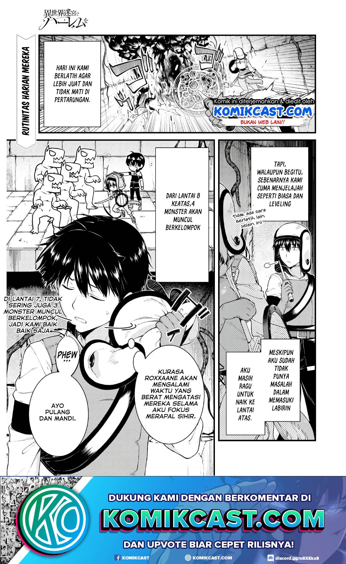 Isekai Meikyuu de Harem o Chapter 36