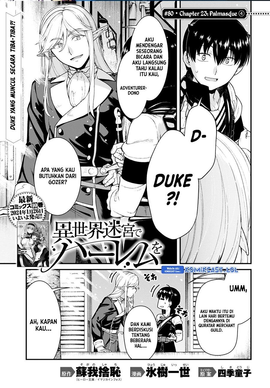 Isekai Meikyuu de Harem o Chapter 80