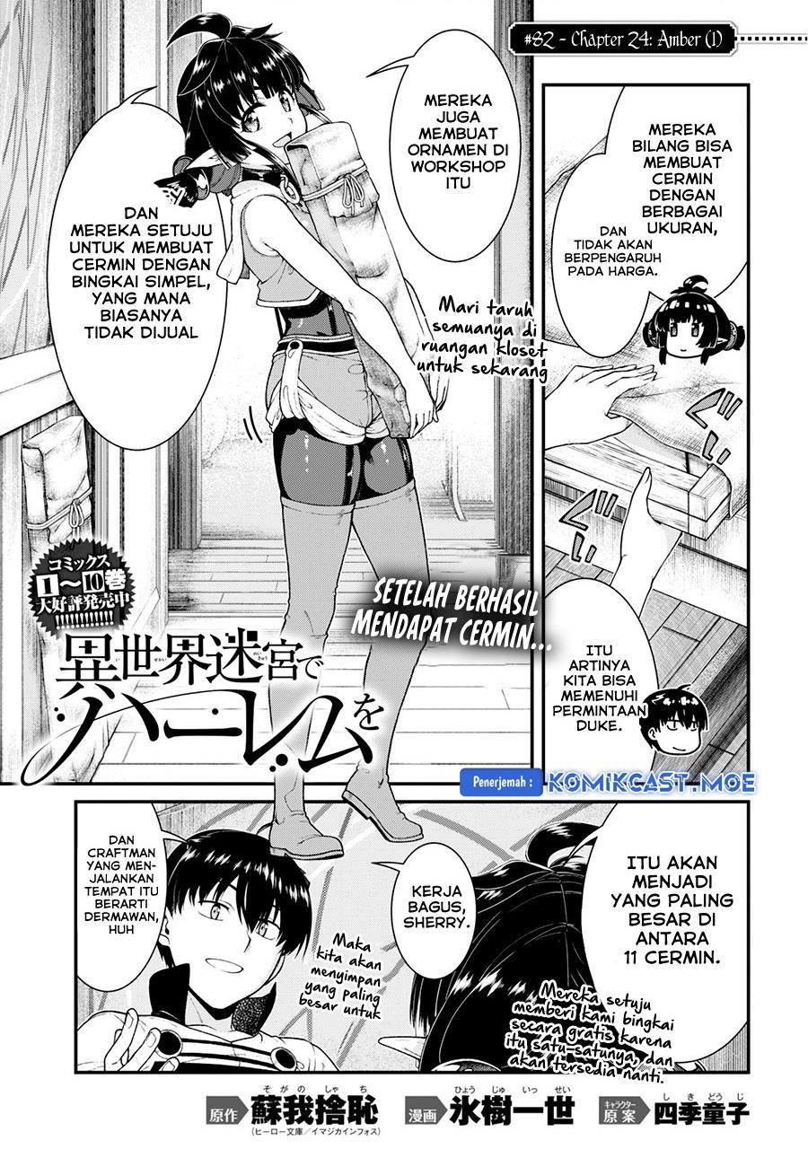 Isekai Meikyuu de Harem o Chapter 82