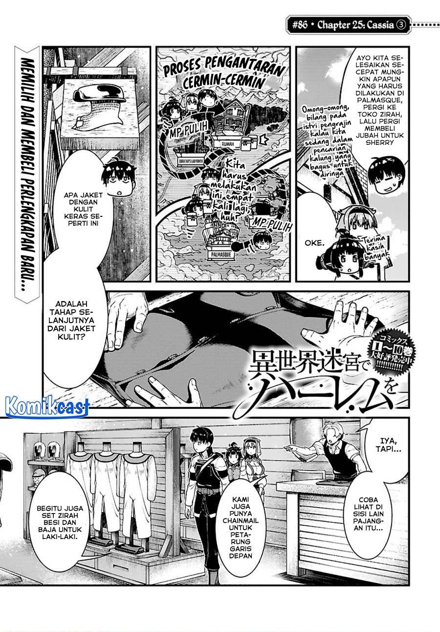 Isekai Meikyuu de Harem o Chapter 86