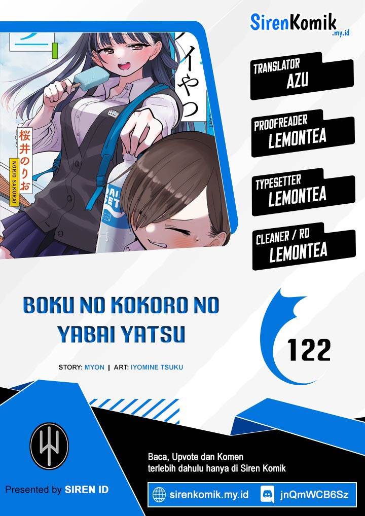 Boku no Kokoro no Yabai Yatsu Chapter 122