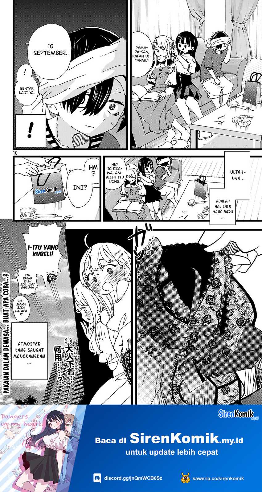 Boku no Kokoro no Yabai Yatsu Chapter 141